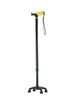 Трость для ходьбы 4-х опорная AR-017 Armedical (цвет черный)