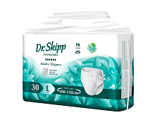 Подгузники для взрослых Dr. Skipp Standard L (размер 3, 100-150 см.) 30 шт.