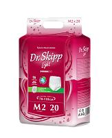 Подгузники-трусы для взрослых Dr. Skipp Light M (Размер 2, 70-110 см.) 20 шт.