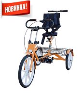 Велотренажёр-велосипед реабилитационный «Ангел-СОЛО» 4М